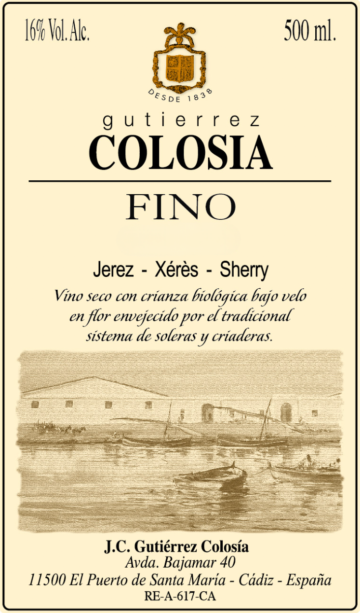 Gutiérrez Colosía, 'Fino'