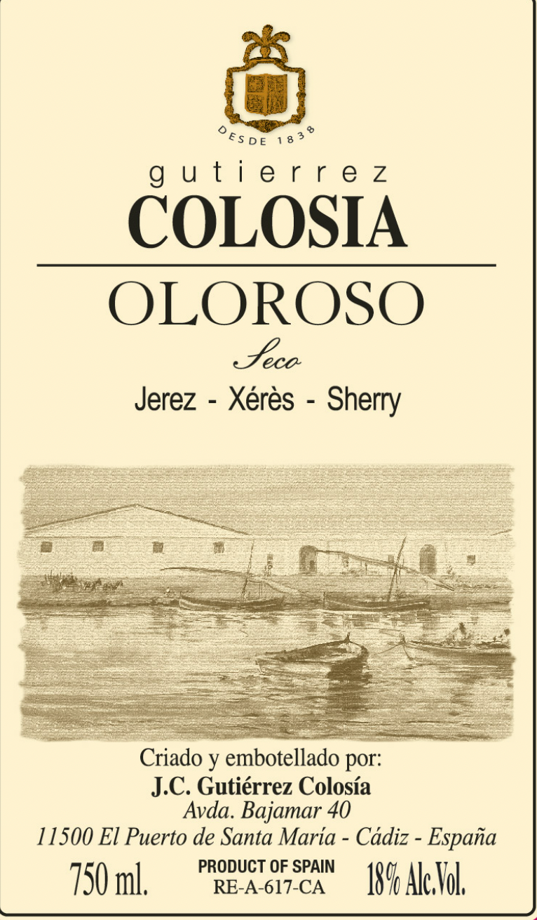 Gutiérrez Colosía, 'Oloroso'