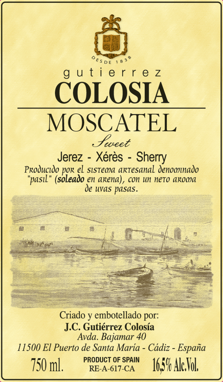 Gutiérrez Colosía, 'Moscatel'