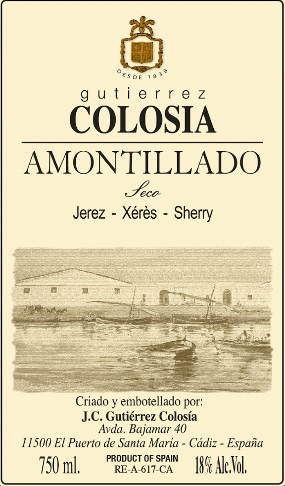 Gutiérrez Colosía, 'Amontillado'