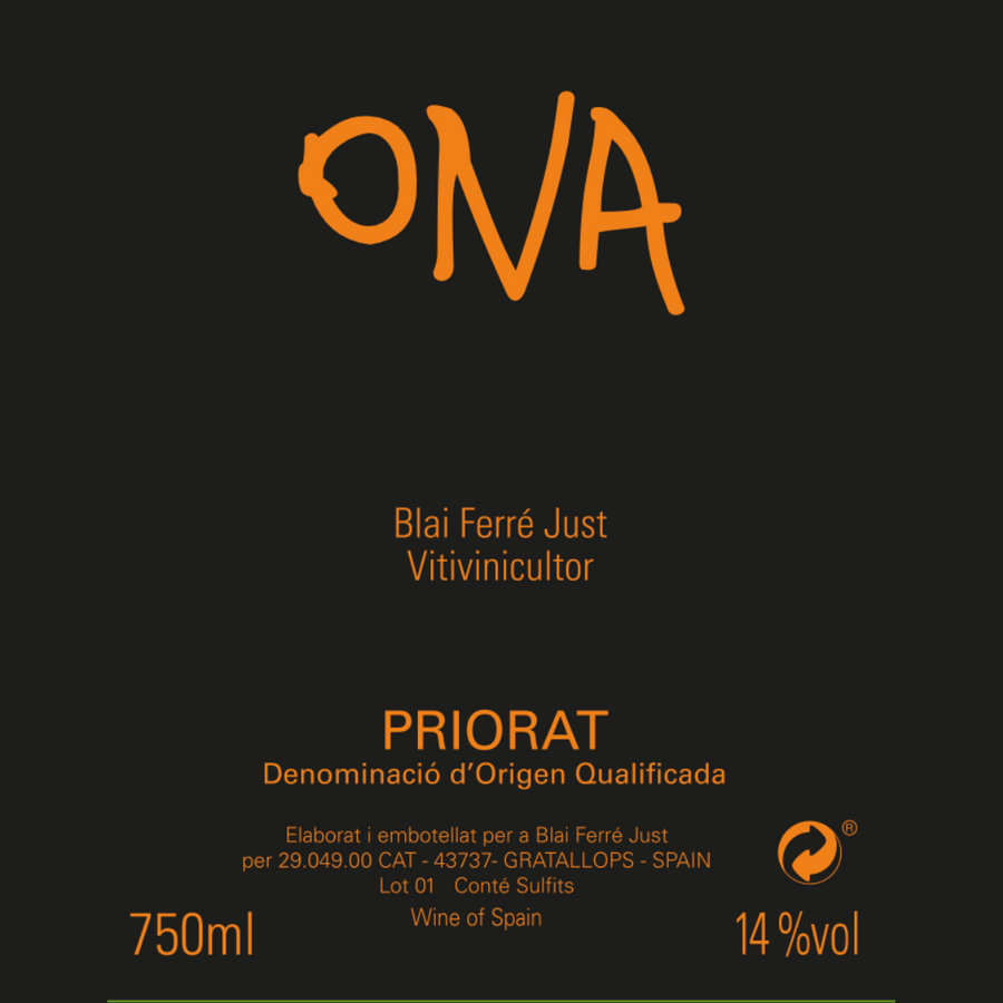 Blai Ferré, 'Ona' Priorat